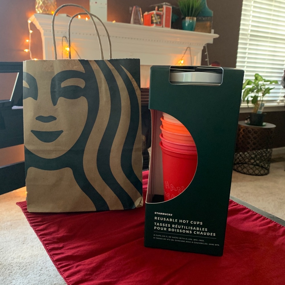 Starbucks 2019 Reusable Christmas Hot Cups